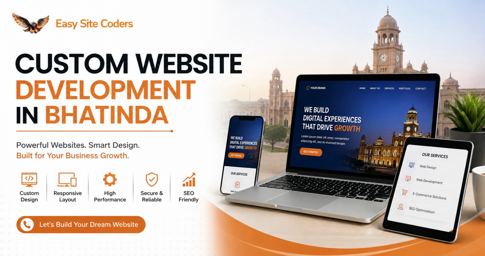 Custom Website Development in Bathinda