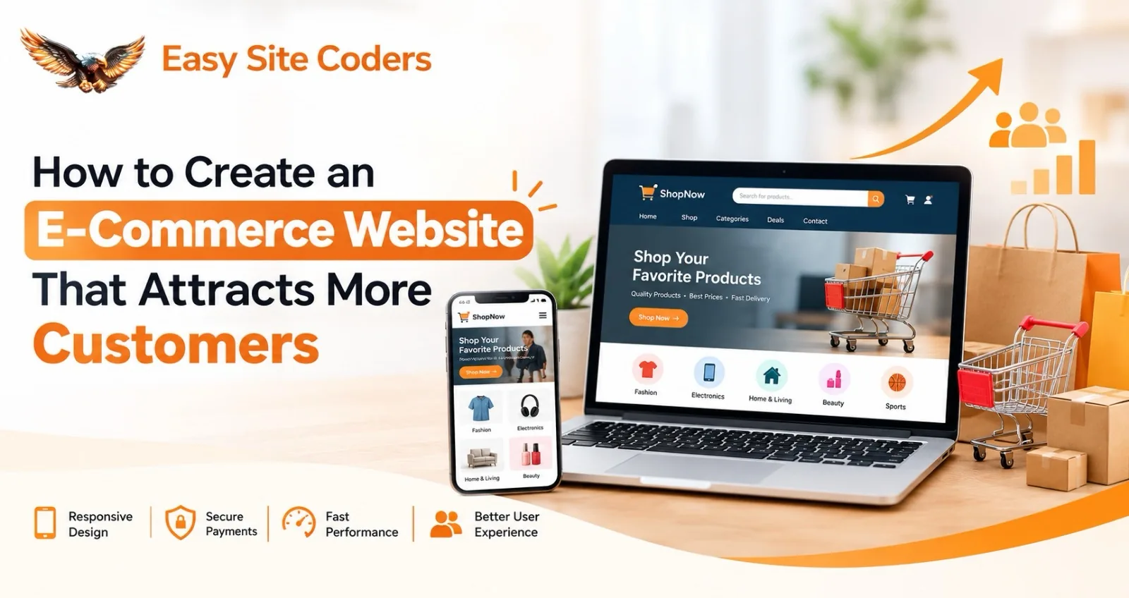 How to Create an E-Commerce Website That Attracts More Customers