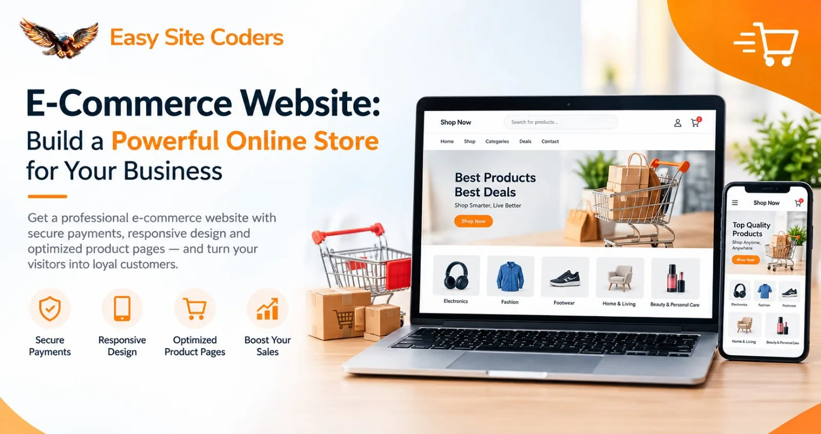 E-Commerce Website: Build a Powerful Online Store for Your Business