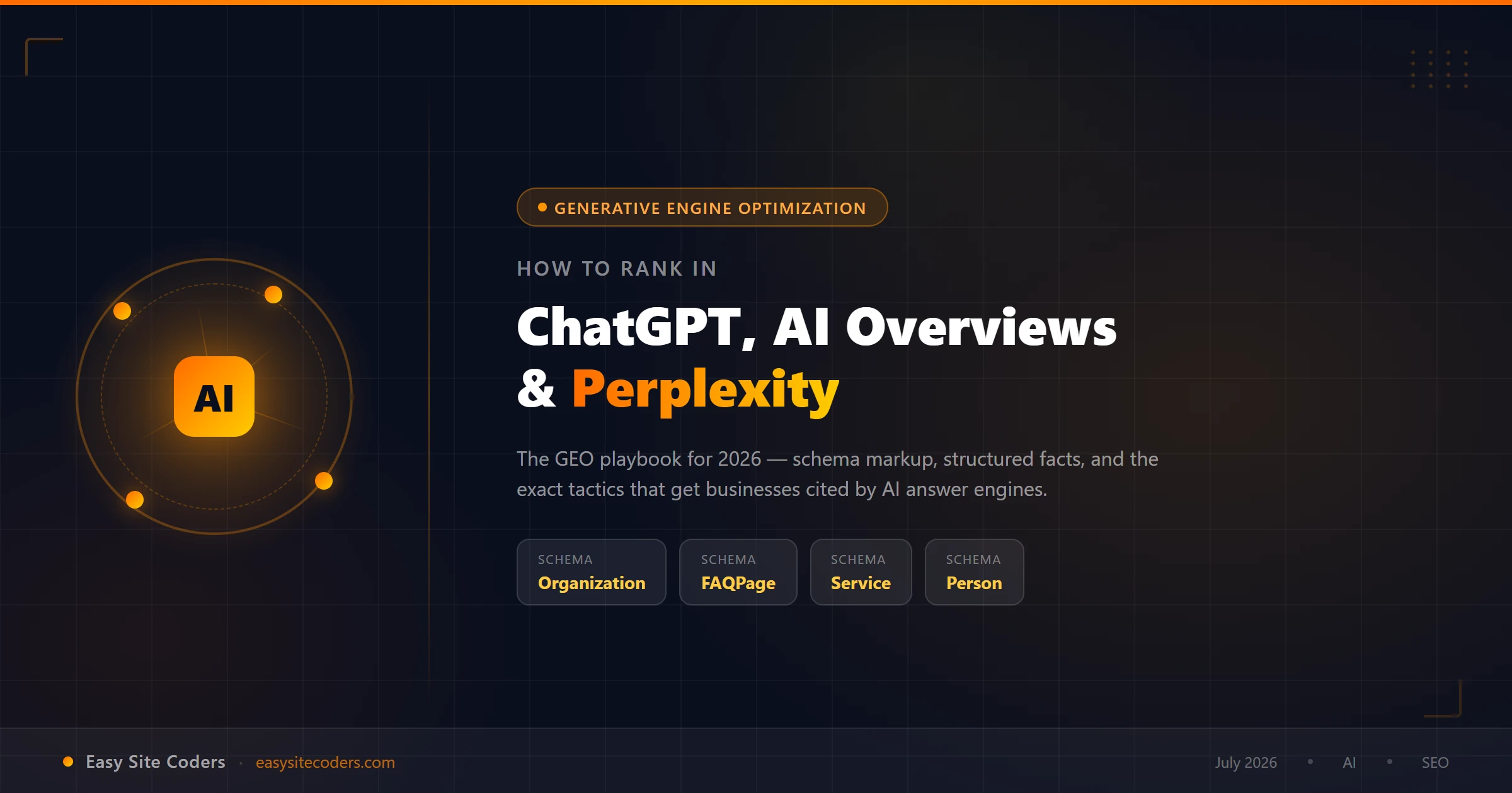 Generative Engine Optimization (GEO) — How to Rank in ChatGPT, AI Overviews & Perplexity