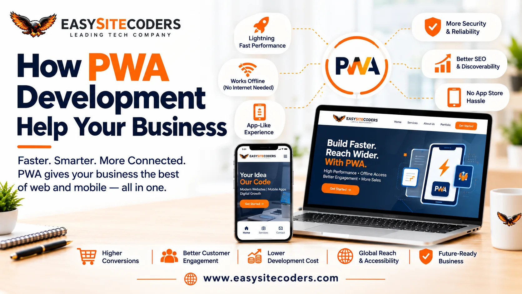 PWA Development Services: How PWAs Help Your Business